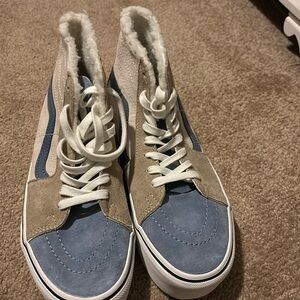 Size 8.5 Women’s Vans Multi Colored